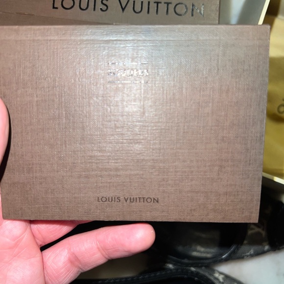 Louis Vuitton Black Monogram Slingback Heels - Picture 7 of 9